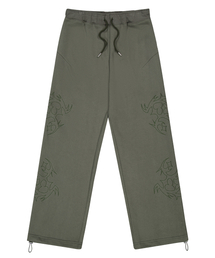 GODASHIN（ゴダシン）の「Wings Wide Sweat Pants (Khaki)（スウェットパンツ）」