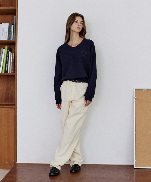 ROIROI(ロイロイ)の「テーパードコーデュロイパンツ-クリーム(その他パンツ・レディース・その他・SMALL/MEDIUM)」の4枚目の写真