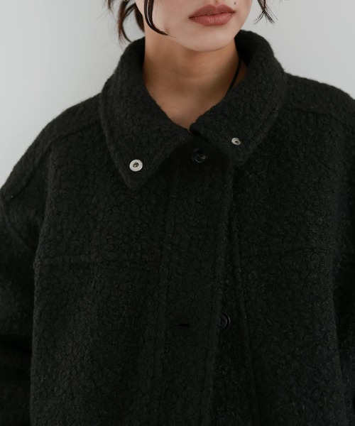 45rpm umii908 ウミ テーラードジャケット スタンドカラーコート 45rpm umii908 ウミ テーラードジャケット スタンドカラーコート