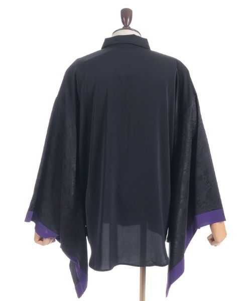 REZEN(リゼン)の「花札刺繍和袖シャツ(シャツ/ブラウス・メンズ・ローズ/ブルーパープル/レッドパープル・LARGE/MEDIUM)」の20枚目の写真