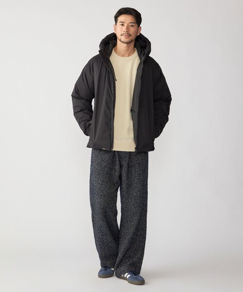 セール】SHIPS: 〈手洗い可能〉リング ツイード バギー スラックス