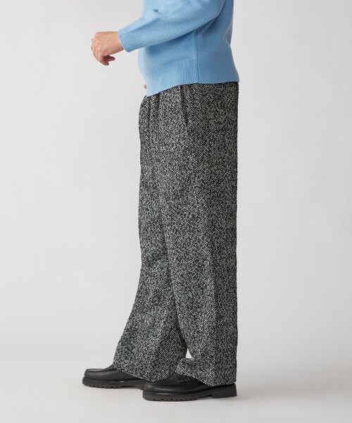 SHIPS（シップス）の「SHIPS: 〈手洗い可能〉リング ツイード バギー スラックス（スラックス・メンズ・ブラック/ブラウン/ネイビー・SMALL/MEDIUM/LARGE/X-LARGE）」の11枚目の写真