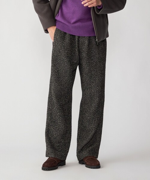 SHIPS（シップス）の「SHIPS: 〈手洗い可能〉リング ツイード バギー スラックス（スラックス・メンズ・ブラック/ブラウン/ネイビー・SMALL/MEDIUM/LARGE/X-LARGE）」の14枚目の写真