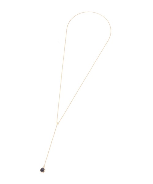 Elura(エルーラ)の「天然石ラリエットネックレス/632992(ネックレス・レディース・ピンク/グリーン系その他7/ブラウン/ブラック・FREE)」の9枚目の写真