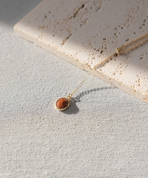 Elura(エルーラ)の「天然石ラリエットネックレス/632992(ネックレス・レディース・ピンク/グリーン系その他7/ブラウン/ブラック・FREE)」の12枚目の写真