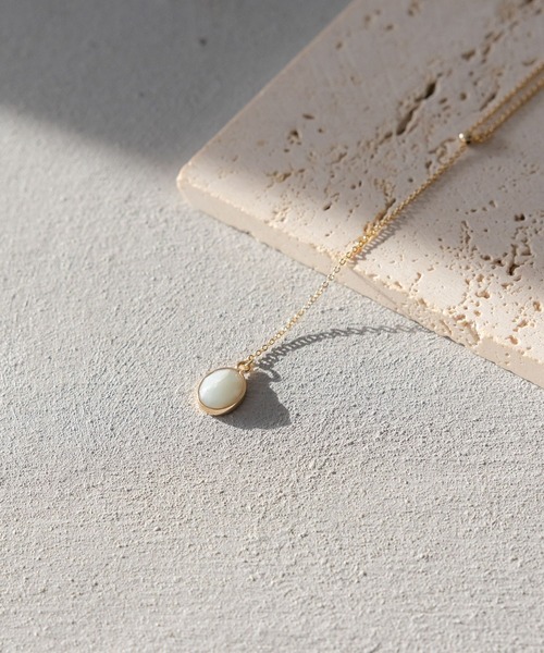 Elura(エルーラ)の「天然石ラリエットネックレス/632992(ネックレス・レディース・ピンク/グリーン系その他7/ブラウン/ブラック・FREE)」の13枚目の写真