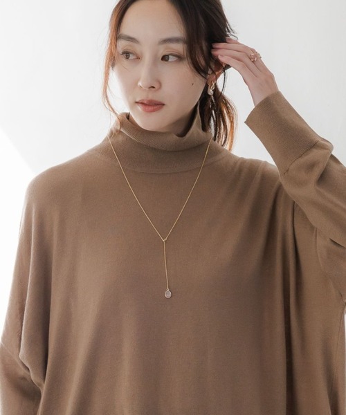 Elura(エルーラ)の「天然石ラリエットネックレス/632992(ネックレス・レディース・ピンク/グリーン系その他7/ブラウン/ブラック・FREE)」の15枚目の写真