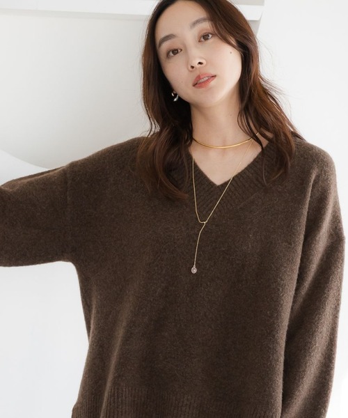 Elura(エルーラ)の「天然石ラリエットネックレス/632992(ネックレス・レディース・ピンク/グリーン系その他7/ブラウン/ブラック・FREE)」の17枚目の写真