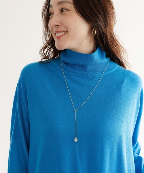 Elura(エルーラ)の「天然石ラリエットネックレス/632992(ネックレス・レディース・ピンク/グリーン系その他7/ブラウン/ブラック・FREE)」の19枚目の写真