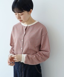 PAR ICI | ギンガムジャガード ゆるっとカーディガン(カーディガン/ボレロ)