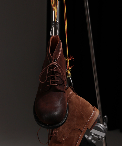 BRENOWELT（ブレノヴェルト）の「810 バーニングオイルヌバック4インチワークチャーカグッドイヤーウェルト半紅底（ブーツ・レディース・その他・24.5cm/25cm/25.5cm/26cm/26.5cm/27cm/27.5cm/28cm/28.5cm/29cm）」の5枚目の写真