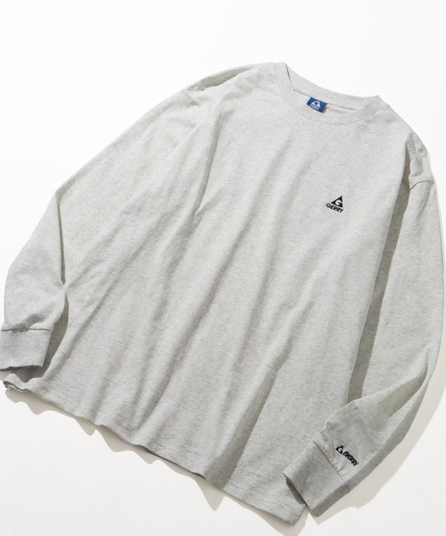 GERRY(ジェリー)の「【GERRY/ジェリー】バックプリント ロングスリーブTシャツ(Tシャツ/カットソー・メンズ・ホワイト/アッシュグレー/ブラック・LL/L/M)」の1枚目の写真