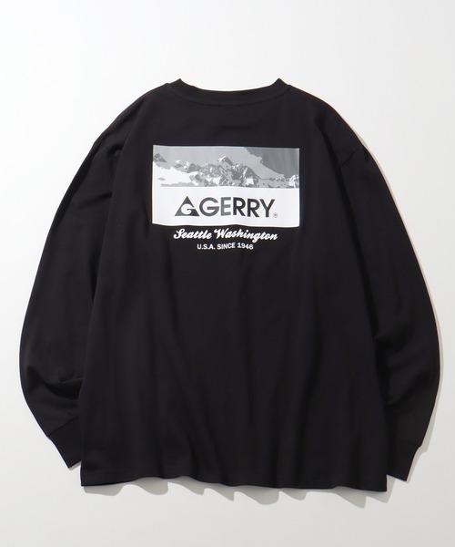 GERRY(ジェリー)の「【GERRY/ジェリー】バックプリント ロングスリーブTシャツ(Tシャツ/カットソー・メンズ・ホワイト/アッシュグレー/ブラック・LL/L/M)」の12枚目の写真