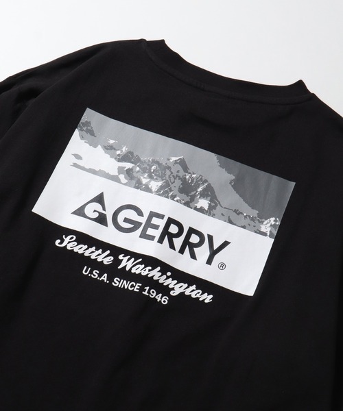 GERRY(ジェリー)の「【GERRY/ジェリー】バックプリント ロングスリーブTシャツ(Tシャツ/カットソー・メンズ・ホワイト/アッシュグレー/ブラック・LL/L/M)」の16枚目の写真
