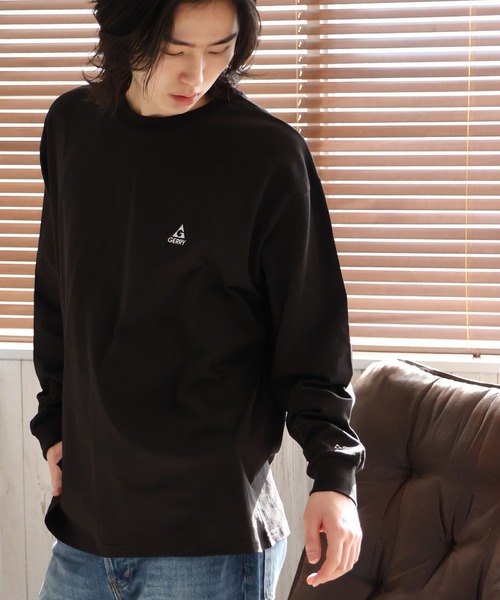 GERRY(ジェリー)の「【GERRY/ジェリー】バックプリント ロングスリーブTシャツ(Tシャツ/カットソー・メンズ・ホワイト/アッシュグレー/ブラック・LL/L/M)」の4枚目の写真
