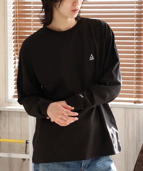 GERRY(ジェリー)の「【GERRY/ジェリー】バックプリント ロングスリーブTシャツ(Tシャツ/カットソー・メンズ・ホワイト/アッシュグレー/ブラック・LL/L/M)」の6枚目の写真
