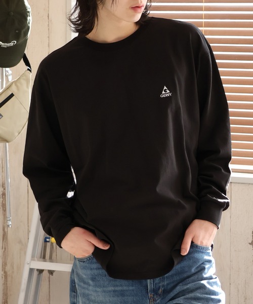 GERRY(ジェリー)の「【GERRY/ジェリー】バックプリント ロングスリーブTシャツ(Tシャツ/カットソー・メンズ・ホワイト/アッシュグレー/ブラック・LL/L/M)」の5枚目の写真