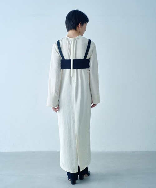 CODE A(コードエー)の「M cloudy bra tops(ニット/セーター・レディース・オフホワイト/ブラック/ライトブルー・00)」の11枚目の写真
