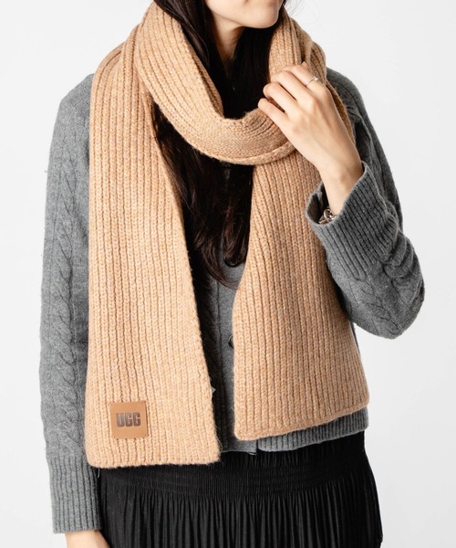 UGG CHUNKY RIB SCARF アグ チャンキー リブ マフラー（マフラー