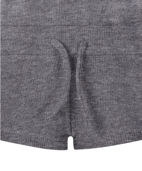 GILAARCHIVE(ギラアーカイブ)の「BOLD LOGO POCKET KNIT SHORTS_GREY(その他パンツ・レディース・その他・FREE)」の3枚目の写真