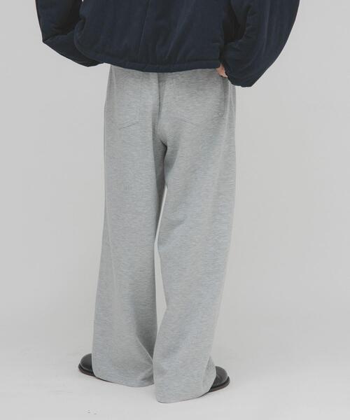 KBF（ケイビーエフ）の「ダンボールWIDEスウェットパンツ（その他パンツ・レディース・オフホワイト/グレー系その他/ブラック・ONE）」の3枚目の写真