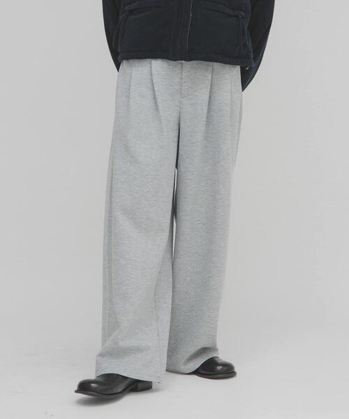 KBF（ケイビーエフ）の「ダンボールWIDEスウェットパンツ（その他パンツ・レディース・オフホワイト/グレー系その他/ブラック・ONE）」の14枚目の写真