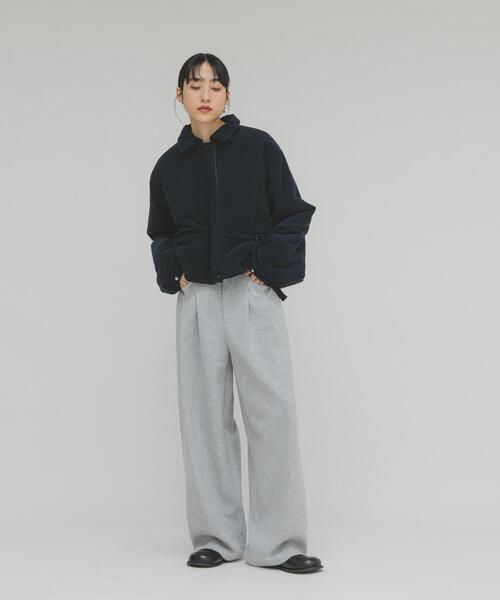 KBF（ケイビーエフ）の「ダンボールWIDEスウェットパンツ（その他パンツ・レディース・オフホワイト/グレー系その他/ブラック・ONE）」の17枚目の写真