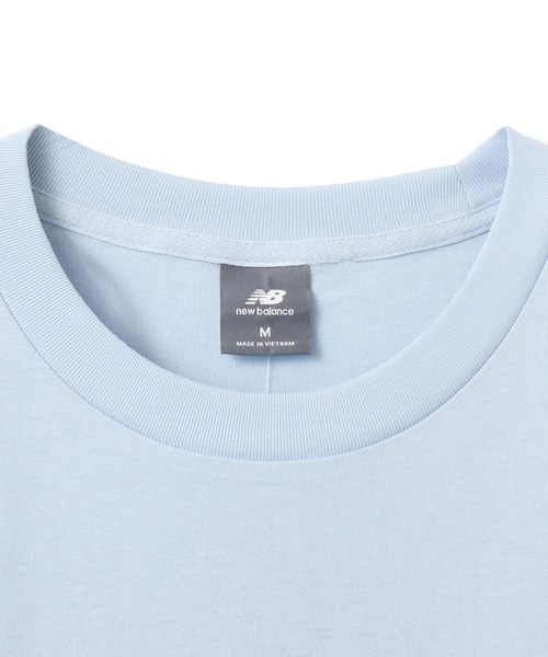 NEW BALANCE（ニューバランス）の「New Balance 574 Ad T-Shirt / ニューバランス 574 AD Tシャツ（Tシャツ/カットソー・メンズ・グレー/ライトブルー/ブラック・XXL/XL/L/M/S）」の4枚目の写真