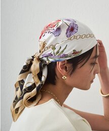 LOUNGEDRESS（ラウンジドレス）の「【GALENA/ガレナ】クラシックフラワースカーフ（バンダナ/スカーフ）」