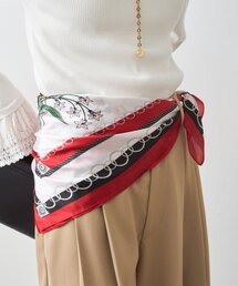 LOUNGEDRESS | 【GALENA/ガレナ】クラシックフラワースカーフ(バンダナ/スカーフ)