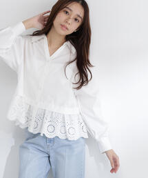 エンブロイダリー」に該当するシャツ/ブラウスファッション通販 - ZOZOTOWN