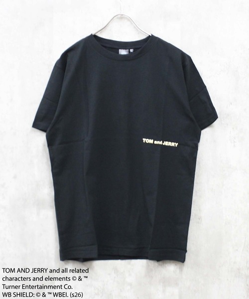 Tom＆Jerry（トムアンドジェリー）の「【TOM&JERRY/トム＆ジェリー】プリント ちょいBIG Tシャツ（Tシャツ/カットソー・メンズ・ブラック/グレー系その他/オフホワイト/杢グレー/ダークグリーン/ホワイト系その他/チャコール/ネイビー・MEDIUM/LARGE/X-LARGE）」の20枚目の写真