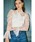 Estella.K�i�G�X�e���P�[�j�́uCassia Lace Bow Blouce �X�J���b�v���[�X�^�C�u���E�X�i�V���c/�u���E�X�j�v�b�z���C�g