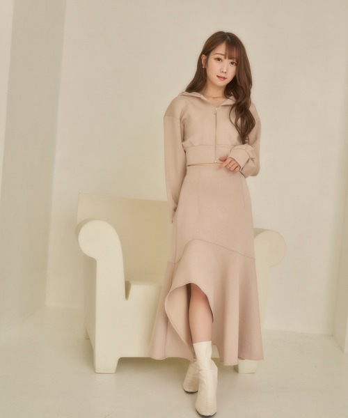 Rose Muse(ロゼミューズ)の「bijou mermaid skirt(スカート・レディース・ホワイト/グレー系その他・SMALL/MEDIUM)」の10枚目の写真