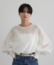 SALON adam et rope' | 【WEB限定】シルクMIXルチアブラウス(シャツ/ブラウス)