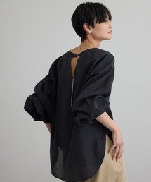 SALON adam et rope' | 【WEB限定】シルクMIXルチアブラウス(シャツ/ブラウス)