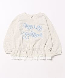 hakka kids（ハッカキッズ）の「ドロップショルダーミニ裏毛トレーナー（スウェット）」