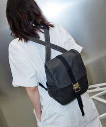 NILLRING（ニルリン）の「午後5時半 バックパック ミニ_グレー（バックパック/リュック）」