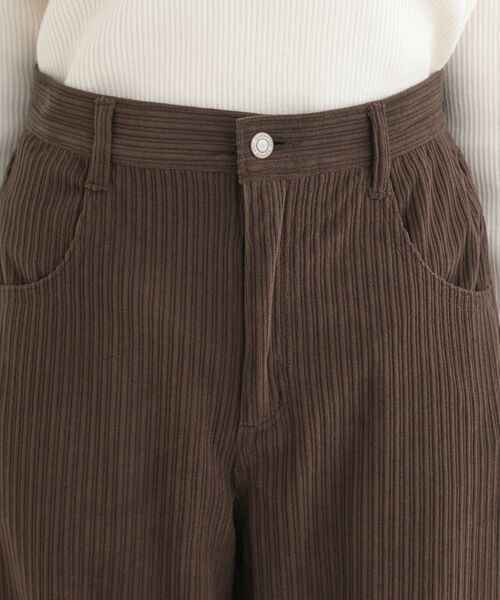 SHOO・LA・RUE(シューラルー)の「【S-LL】大人っぽく穿ける 股上深め コーデュロイカーブパンツ(その他パンツ・レディース・アイボリー/ブラウン系その他・01/02/03/04)」の14枚目の写真