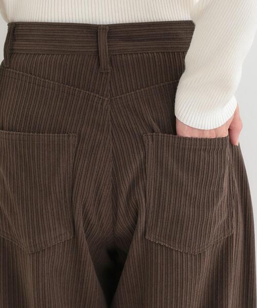 SHOO・LA・RUE(シューラルー)の「【S-LL】大人っぽく穿ける 股上深め コーデュロイカーブパンツ(その他パンツ・レディース・アイボリー/ブラウン系その他・01/02/03/04)」の15枚目の写真