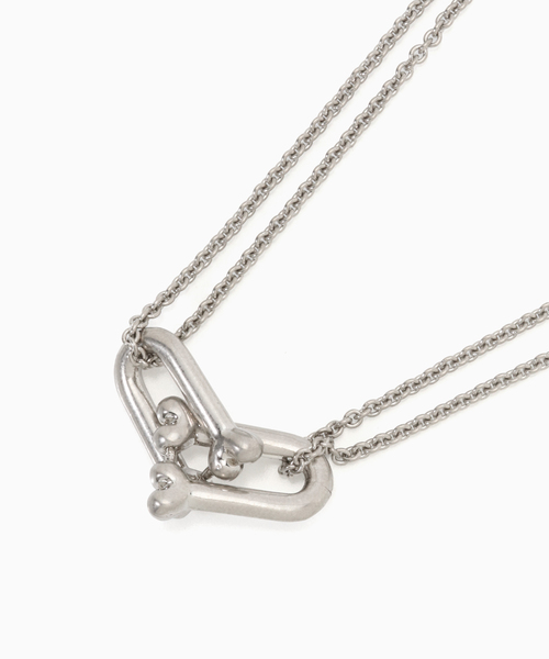 DISCOVERED(ディスカバード)の「DISCOVERED / ディスカバード TIFFABONE NECKLACE 02(ネックレス・メンズ・シルバー・FREE)」の4枚目の写真