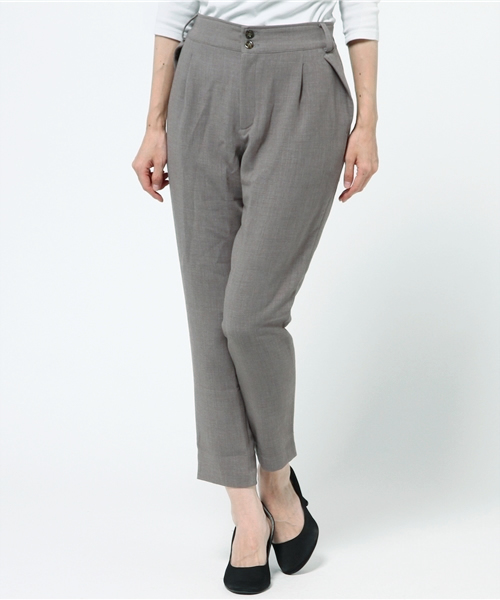 Discoat Parisien（ディスコートパリシアン）の「TRPuテーパードパンツ（その他パンツ・レディース・グレー/ブラック/カーキ・X-SMALL/SMALL/MEDIUM/LARGE）」の3枚目の写真