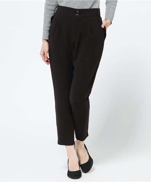 Discoat Parisien（ディスコートパリシアン）の「TRPuテーパードパンツ（その他パンツ・レディース・グレー/ブラック/カーキ・X-SMALL/SMALL/MEDIUM/LARGE）」の2枚目の写真