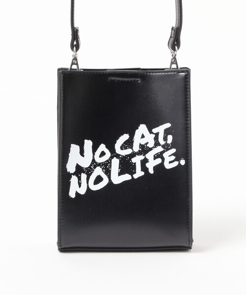 mmts(マミタス)の「"NO CAT, NO LIFE." ショルダーBAG(ショルダーバッグ・レディース・ブラック・ONE SIZE)」の12枚目の写真