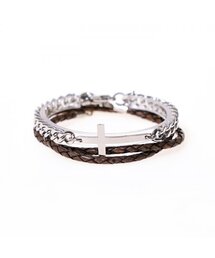 JBANS CLASSIC（ジェイバンスクラシック）の「シグザスサージ315 リングバレガ革480DGR ブレスレットセット (C1901-SE099GR)（ブレスレット）」