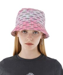 CERRIC（セリック）の「MONOGRAM BUCKET HAT / PINK（ハット）」