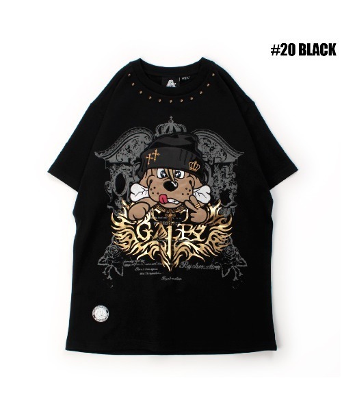 GALFY(ガルフィー)の「A'GEM/9 × .kom 『GALFY/ガルフィー』爆アゲギラTシャツ(Tシャツ/カットソー・メンズ・ホワイト/ブラック・M)」の5枚目の写真