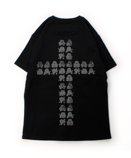 GALFY(ガルフィー)の「A'GEM/9 × .kom 『GALFY/ガルフィー』爆アゲギラTシャツ(Tシャツ/カットソー・メンズ・ホワイト/ブラック・M)」の6枚目の写真