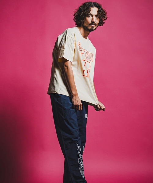 seventy seven(セブンティセブン)の「mt10175-middle onz S-S fine box t-shirt (77number) Tシャツ(7726S200)(Tシャツ/カットソー・メンズ・ホワイト/ブラック/アイボリー・XL/L/M/S)」の6枚目の写真