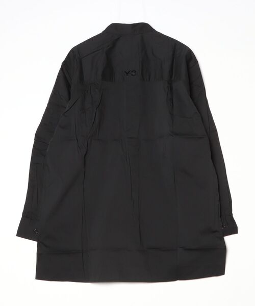 Y-3（ワイスリー）の「Y-3 COTTON LONG SLEEVE SHIRT（シャツ/ブラウス・メンズ・ブラック・XX-SMALL/X-SMALL/SMALL/MEDIUM/LARGE/X-LARGE）」の7枚目の写真